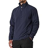 Aulemen Men's Casual Quarter Zip Pullover Golf Windbreakers Athletic Lightweight Jacket Hiking Running Sweatshirt with Pocket