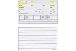 TacticalKlips TPK - Tactical Pocket Klipboard | Pocket Clipboard for First Responders | Fits 3" x 5" Index Cards FI Cards