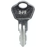 Replacement Keys for Sentry Safe 1100 and 1170. 3A2, 3B2, 3C2, 3D2, 3E2, 3F2, 3G2, 3H2, 3J2, 3K2, 3M2, 3N2, 3P2, 3Q2, 3R2, 3S2, 3T2, 3U2 (3J2)