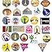 100pcs Travel Map Stickers World Famous Tourism Country Regions Logo Waterproof Tourist Wonders Stickers National Flag Idea for Luggage Skateboard Laptop Luggage Suitcase Book Covers