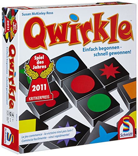 Schmidt Spiele 49014 Qwirkle, Spiel des Jahres 2011, Familienspiel