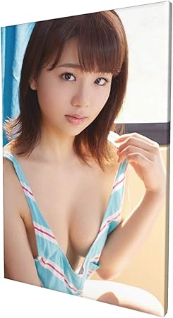 Amazon 21新款 Akb48平嶋夏海 ひらじま なつみ Natsumi Hirajima 掛け絵 タペストリー ポスター アートパネル アートフレーム 木製の枠 キャンバス 絵画 キャンバスアート インテリア 壁飾り 壁掛け 壁ポスター 現代絵画キャンバス絵画30 45cm ウォール
