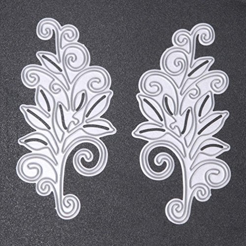 Metal Cutting Dies, NXDA Embossing Dies Stencil Template for DIY Scrapbook Album Paper Card Craft Decoration (I)