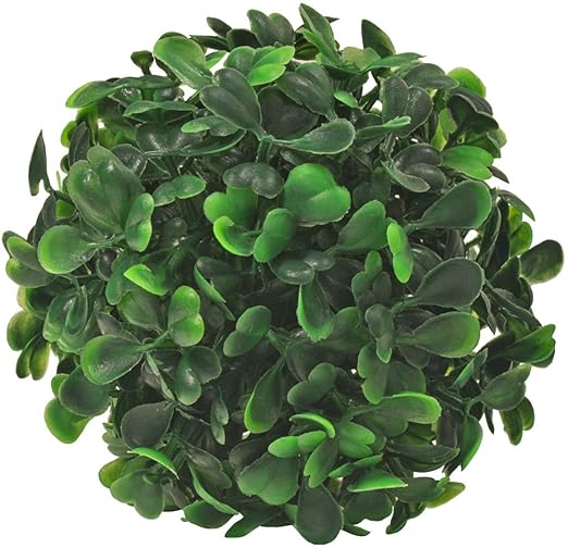 Decovego Buchsbaum Kugel Künstliche Pflanze Buxus Deko Innen und Aussen 8-55 cm Durchmesser, Durchmesser:8 cm