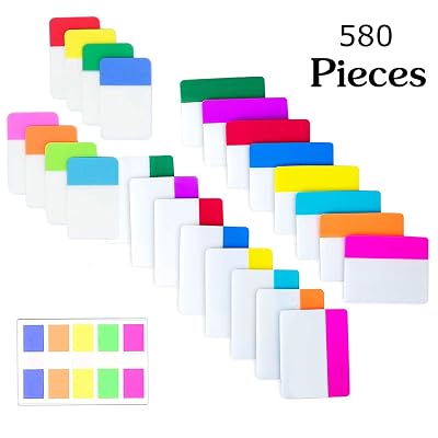 Insing Tab Book Tabs Index Tabs 580 Pieces Tabs Sticky Index Nepal | Ubuy