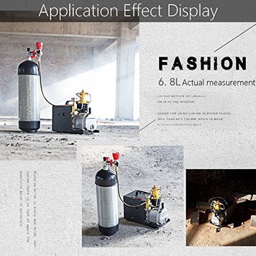 30Mpa Electric Air Compressor for Airgun Paintball Refilling 220V Pump Machine