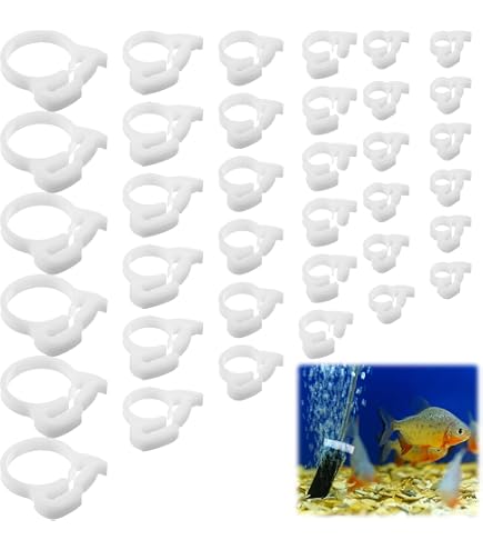Gardner Bender GKK-1550 Kwik Clips 1/2-Inch Plastic Adjustable Clamps – 4 Pack In White