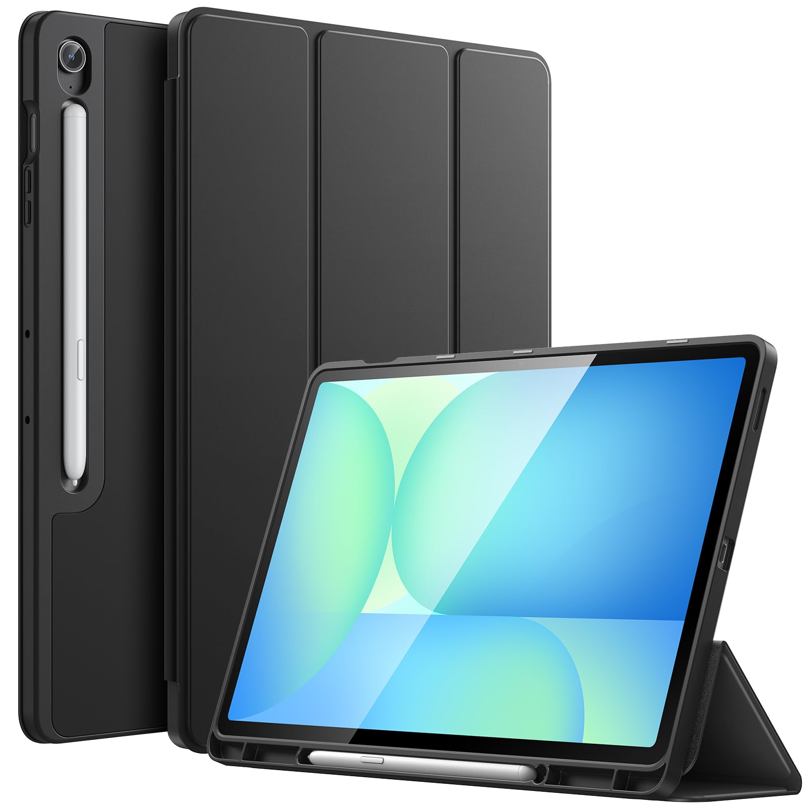 Samsung Galaxy Tab S10 FE Pen付き ケース付き Case for Samsung Galaxy Tab S10 FE Plus/S10 FE+ 13.1-Inch with S
