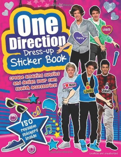 One Direction Dress-up Sticker Book