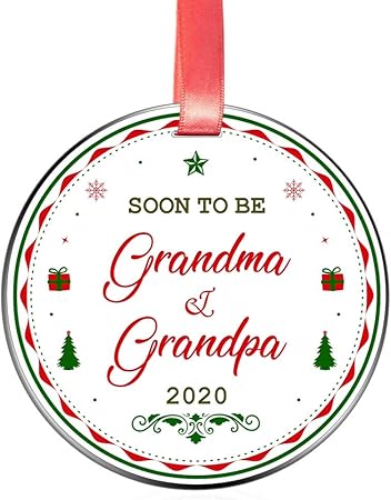 Piatto Di Natale 2020.Elegant Chef Soon To Be Grandma Grandpa 2020 Ornamento Di Natale Per Nonni Regalo Di Gravidanza Decorazione Per Festeggiare Il Bambino 7 6 Cm Piatto In Acciaio Inox Amazon It Casa E Cucina