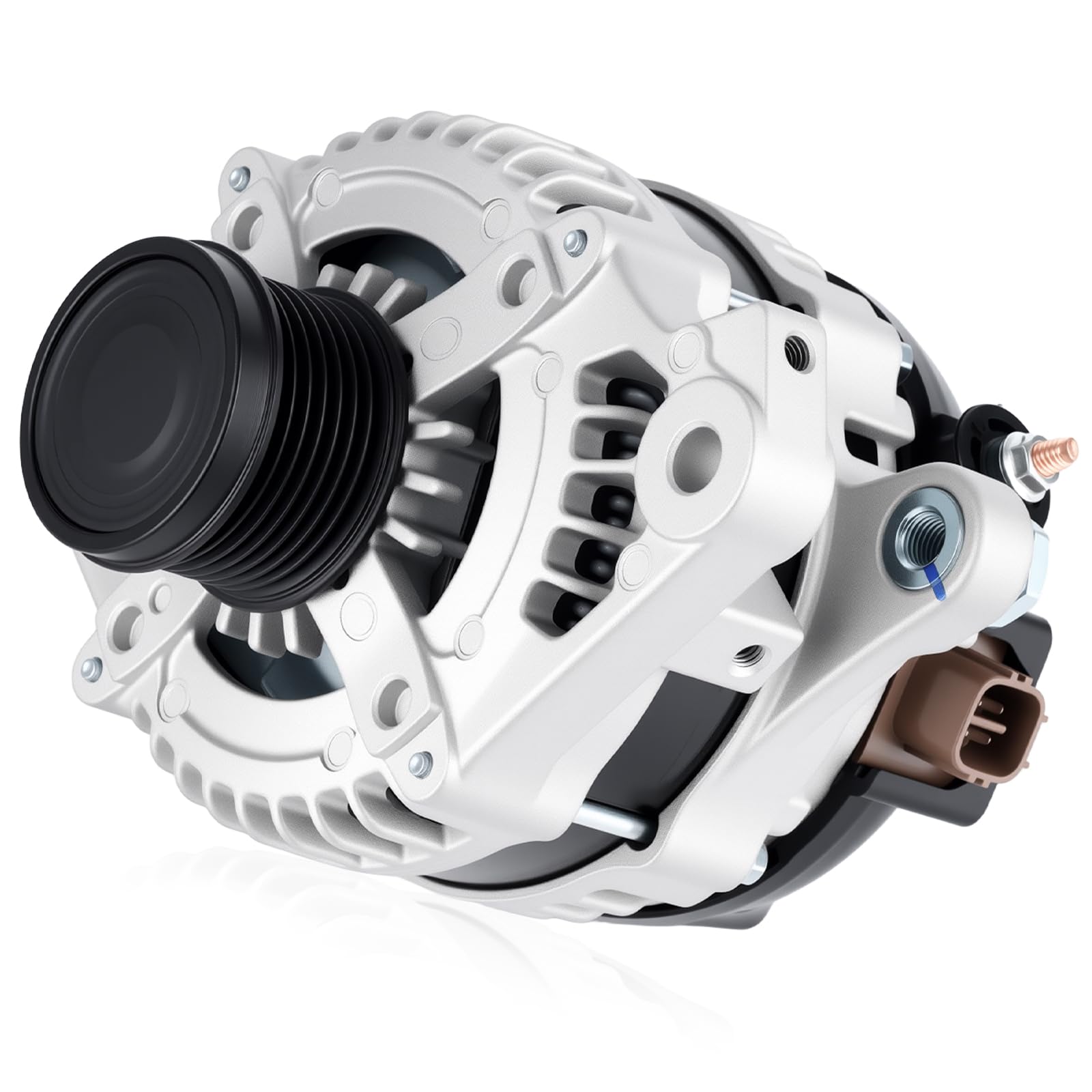 Photo 1 of HAYIAUTO 11196 Car Alternators Fit for Lexus GS300 V6 3.0L 2006, GS350 V6 3.5L 2007-2011, IS250 V6 2.5L 2006-2013, IS350 V6 3.5L Alternator Automotive Replacement Alternator 27060-31060, 104210-2050