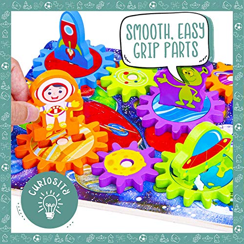 Jaques von London lasst Uns Planetenrätsel Spielen - Puzzle Kinder – Perfekt Puzzle ab 3 4 5 und Holz Spielzeug ab 3 4 5… – Bild 5