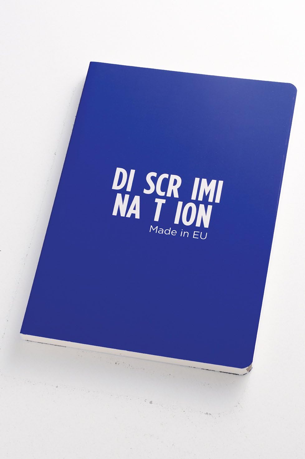 Happily Ever Paper Repunation Discrimination Notebook - Blue