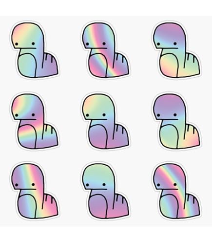NHPY Stray stickerset, 50 SK DO IT stickers, SKZ Kawaii sticker, K-pop