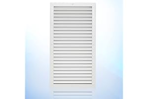 LAMINAIRE Advanced Aluminum Return Grille - 12x24 Inch Ceiling or Wall Vent Cover - Rustproof- Fixed Blades- No Louver, No Filter - [Front Grille Size: 13.6" x 25.6"][Duct Hole Size: 12" x 24"]