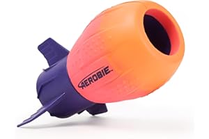 Spin Master Aerobie Super Sonic Fin Catch Football Toy, Aerodynamic Football Toys with Soft Construction, Outdoor Games for Kids Aged 8 & Up, Blue/Orange