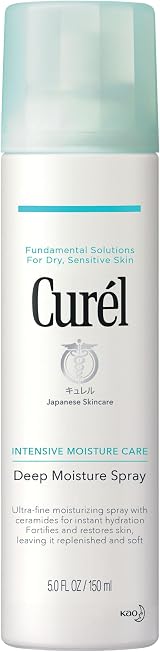 Curél Deep Moisture Spray 150ml for Dry Sensitive Skin Hydration Mist view 1