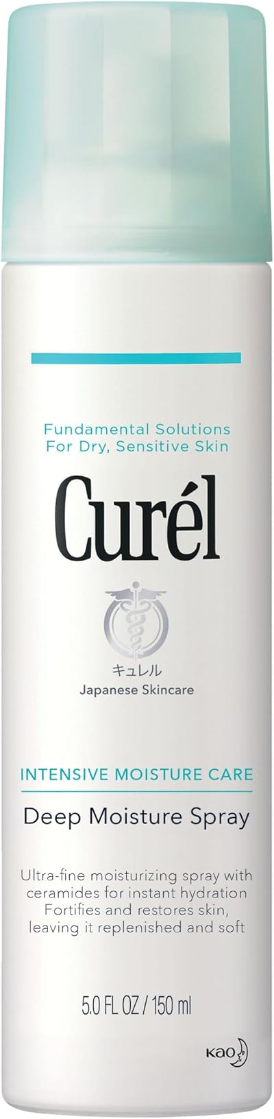 Curél Deep Moisture Spray 150ml for Dry Sensitive Skin Hydration Mist