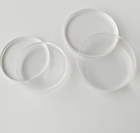 Amazon.com: MEYA Set of 20pcs Clear Acrylic Discs, Plexiglass Laser Cut Round Circle 1/8" (Dia 0.75"): Arts, Crafts &amp; Sewing