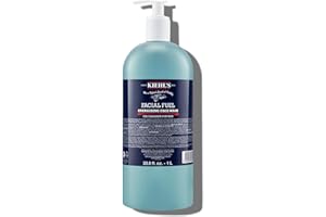 Kiehl's Facial Fuel Face Wash, Refreshing + Invigorating Men's Gel Cleanser, with Caffeine, Vitamin E and Menthol, Non-Drying