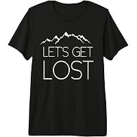 Amazon.com: Let's get lost t-shirt Premium Tri-blend T-Shirt