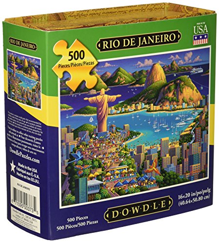 Dowdle Folk Art Rio De Janeiro Jigsaw Puzzle (500 Piece)