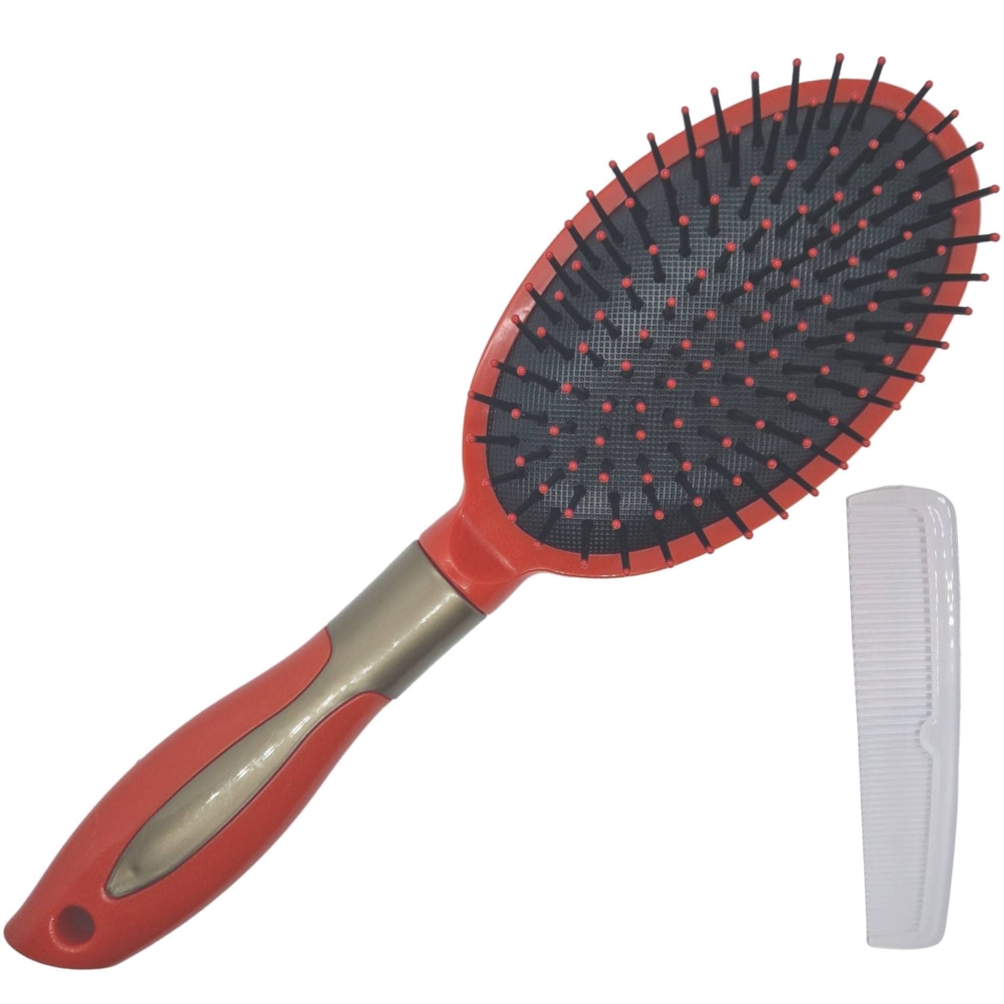 Mux Detangle Hair Brush for Women, Men, and Kids - Tangle Teaser for Curly Hair, Detangler Bristle Brush, Tangle Tamer (Pink)