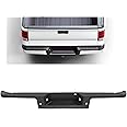 HECASA Rear Bumper Step Pad Compatible with 2009-2014 Ford F150 Styleside Bed w/Class 3 Hitch Towing Package and Reverse Sensor Model Plastic(PP) Black Replacement for 9L3Z17B807B FO1191124 FO1191125