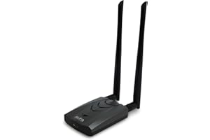 ALFA NETWORK 【New Version Type-C WiFi USB】 ALFA AWUS036ACH Long-Range Dual-Band AC1200 Wireless Wi-Fi Adapter w/2x 5dBi External Antennas – 2.4GHz 300Mbps/5GHz 867Mbps – 802.11ac & A, B, G, N