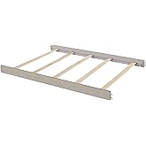 Soho Baby Hampton Crib to Full-Size Bed Conversion Kit, Smooth Stone Wash, GreenGuard Gold Certified