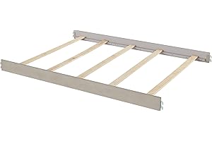 Soho Baby Chandler Crib to Full-Size Bed Conversion Kit, Stone Wash, GreenGuard Gold Certified