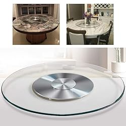 24 inch Kitchen Lazy Susan Turntable with Aluminum