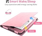 MMK Kindle Paperwhite Case 7/6.8 Premium PU Leather Smart Cover Pink view 4