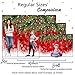 Allenjoy 10x8ft Snowflake Christmas Backdrop for Winter New Year Eve Photography Family Party Birthday Glitter Bokeh Sparkle Red Merry Xmas Background Baby Shower Decoration Photo Booth Props