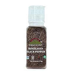 Himalayan Chef Whole Black Peppercorns, Square