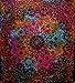 Indian-hippie Bohemian-psychedelic Star-mandala Wall-hanging-tapestry (Queen(84x90Inches)(215x230Cms), Red Tie-Dye)