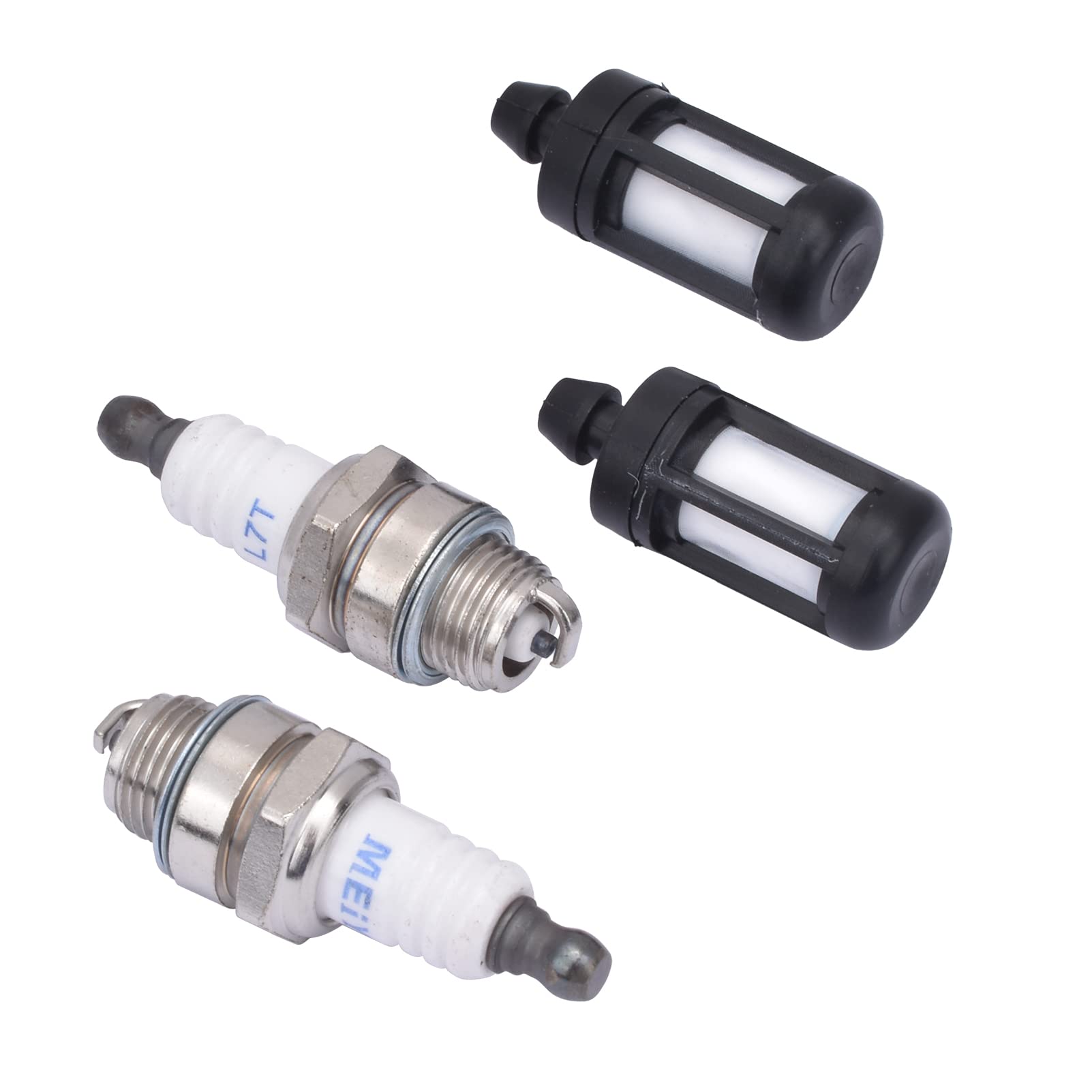 Cancanle 2 pieces Fuel Filte Spark Plug Kit for STIHL 034 036 038 039 029 MS290 MS310 MS361 MS390 MS340 MS360 MS380 MS381 MS390