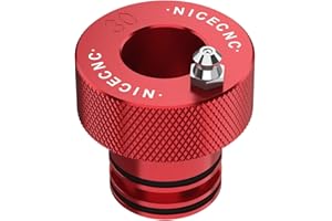 NICECNC Aluminum Wheel Bearing Greaser Tool 30MM Compatible with Can Am Outlander 1000 2012-2015, Renegade 1000 2012-2015 Red