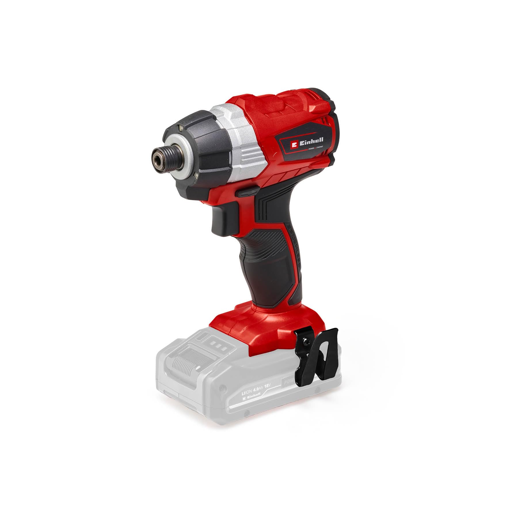 Einhell Power X-Change 180Nm Cordless Impact Driver - Brushless Motor, 18V, 2900 RPM, 1/4" Hex Bit Mount, LED Light - TP-CI 18 Li Solo Battery Powered Impact Drill (Battery Not Included)
