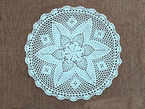 Handmade Crochet Place Mat Crocheted Doilies Vintage Pot Holder Crochet Coasters