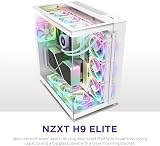 NZXT H9 Elite Dual-Chamber ATX Mid-Tower Case with Glass Panels and RGB Fans view 2