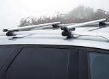 Summit SUM-003 Semi Universal Roof Bars Pair Aluminium 1.35m Silver view 5