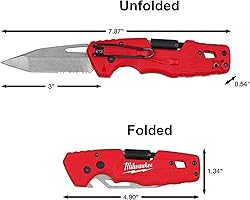 Milwaukee FASTBACK Folding Utility Knife w/Blade