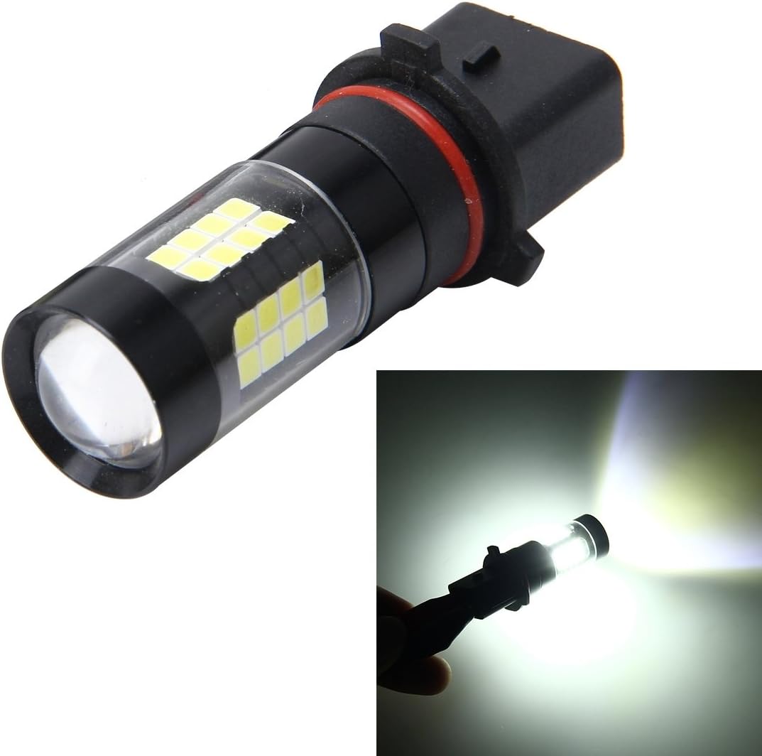 High quality lights, P13W 7W 420LM 6000K Car Fog Lights with 43 SMD-3528 LED Lamps, DC 12V