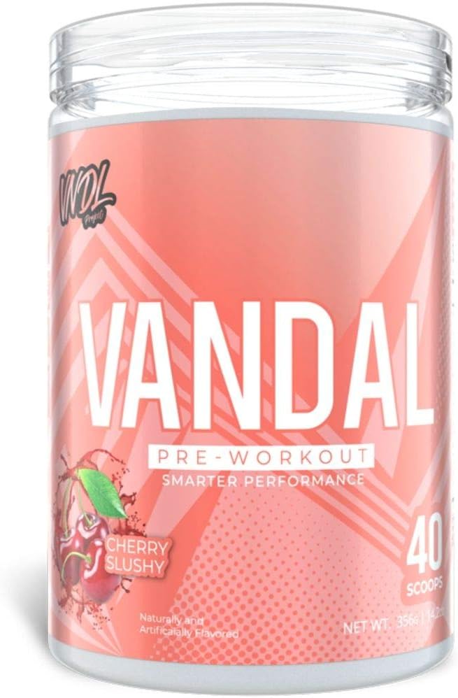 Vandal | Pre Workout Powder - All Natural & Safe Nootropic Pre Workout Supplement for Men & Women | Boosts Energy, Focus, Performance & Recovery | No Tingles, No Jitters, No Crash. | 40 Servings.: Health & Personal Care