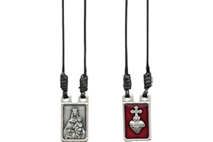 Intercession Sacred Heart Metal Catholic Scapular