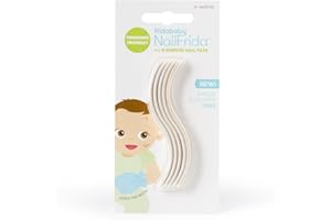 Frida Baby NailFrida The S-Curved Baby Nail Files, Nail Trimmer for Baby, Designed for Small Fingers, 5 Count