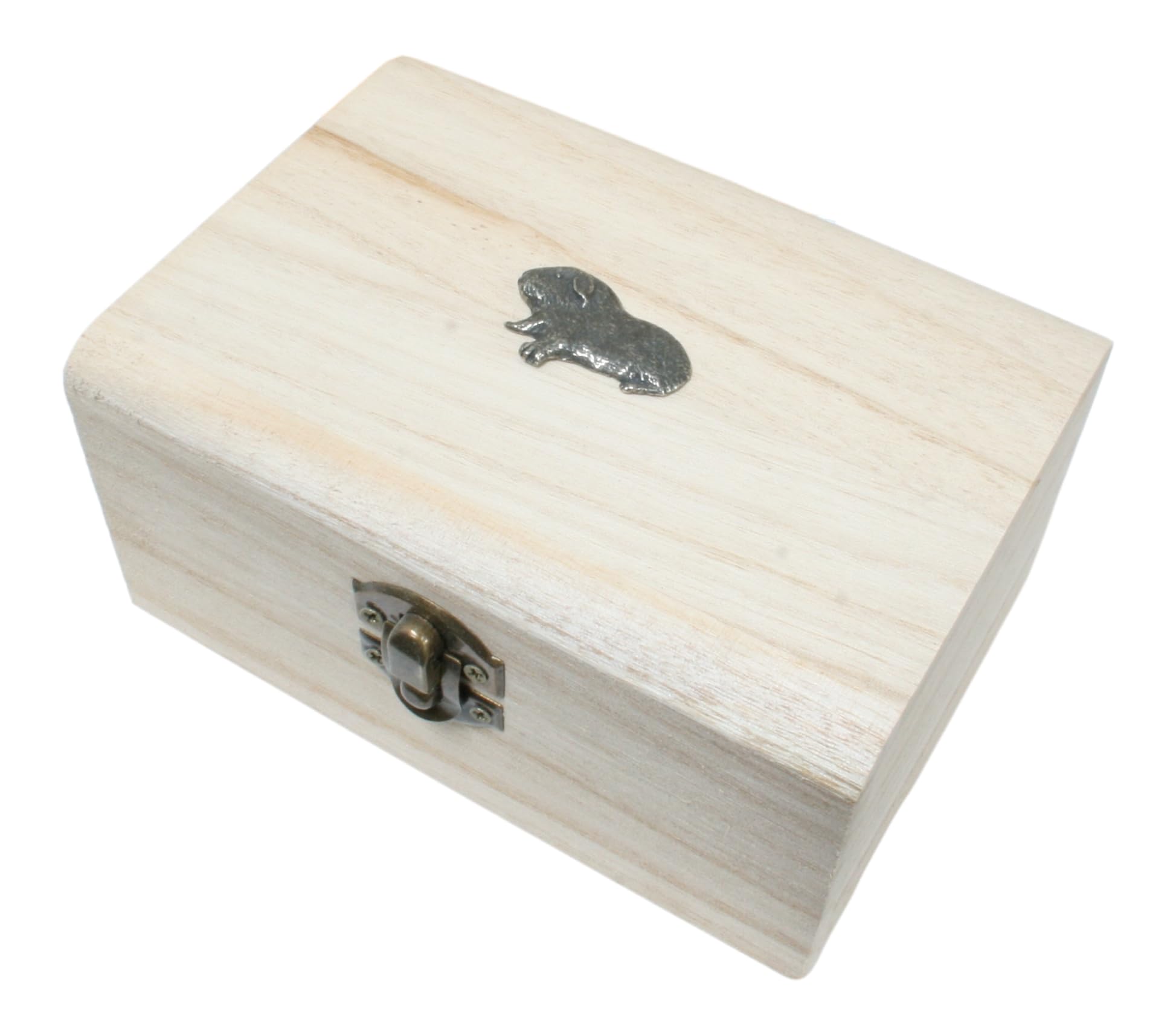 Guinea Pig Wooden Pet Urn Pet Ashes Burial Cast