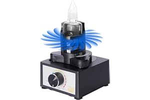 BINGOX Electric Paint Shaker – Mini Vortex Mixer for Model Paint, Nail Polish, Inks, Acrylics – 300–2400RPM Adjustable Speed, Hands-Free, USB-C Rechargeable, for 10–100ml Bottles