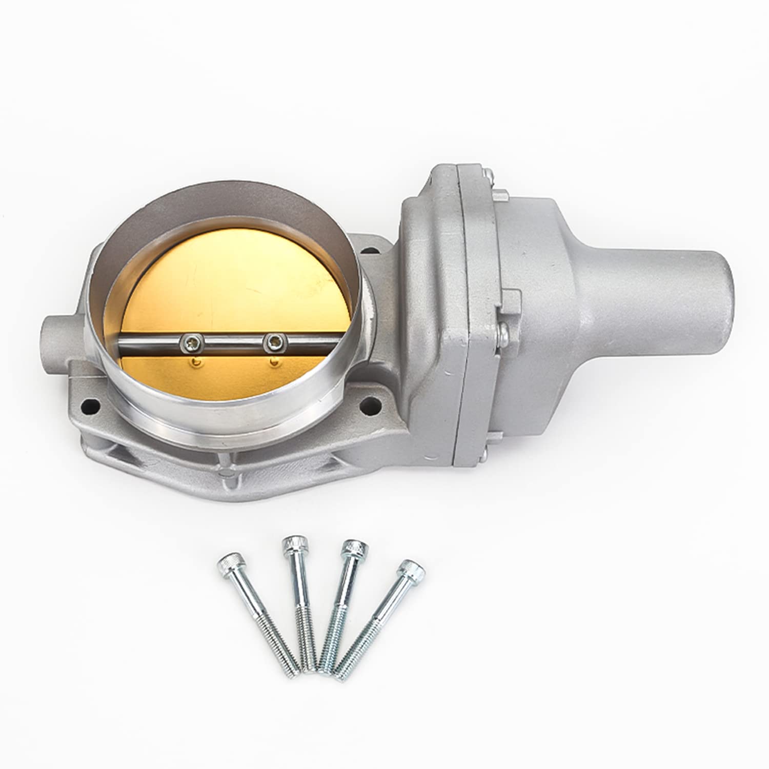 Photo 1 of 12605109 90mm Throttle Body Gold Compatible With LS3 LS7 L99 Corvette Camaro SS Z06 G8
